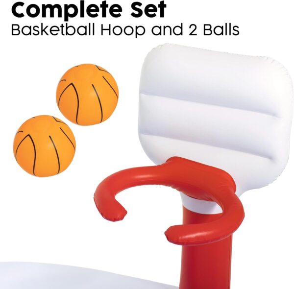 BESTWAY® 54122 FAMILY POOL BASKETBALL, SQUARE KOUREAS TOYS