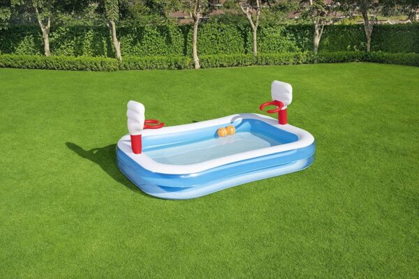 BESTWAY® 54122 FAMILY POOL BASKETBALL, SQUARE KOUREAS TOYS