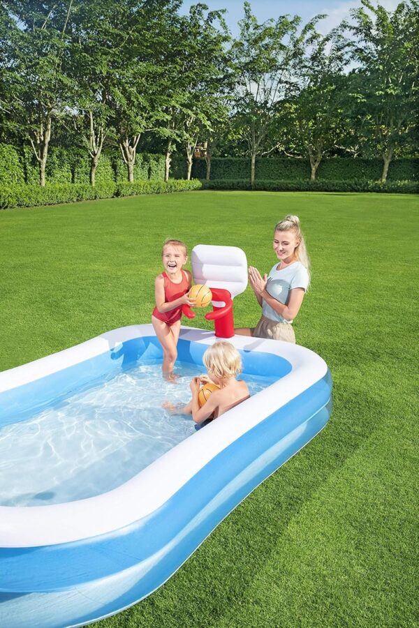BESTWAY® 54122 FAMILY POOL BASKETBALL, SQUARE KOUREAS TOYS
