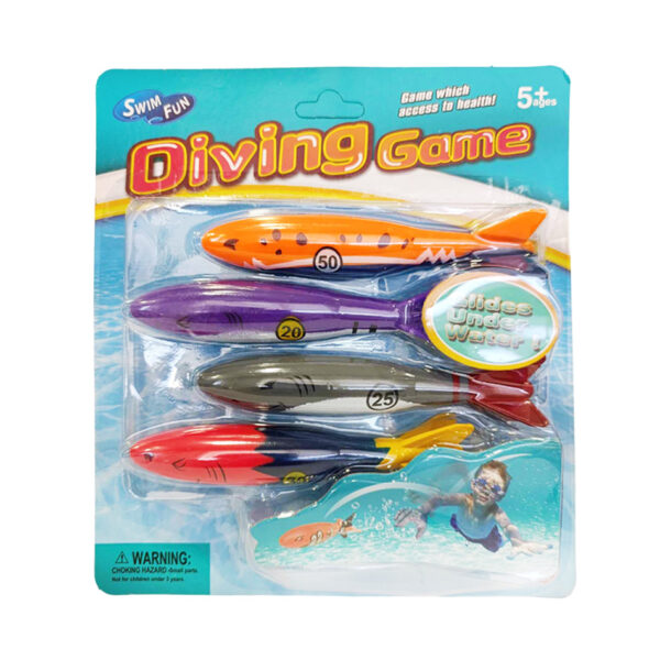 WATER TORPEDO TOY GLIDES UNDERWATER KOUREAS TOYS