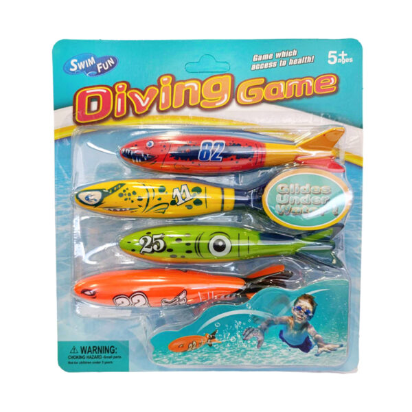 WATER TORPEDO TOY GLIDES UNDERWATER KOUREAS TOYS