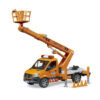 BRUDER 02679 MB SPRINTER WITH WORK PLATFORM AND LIGHT SOUND MODULE