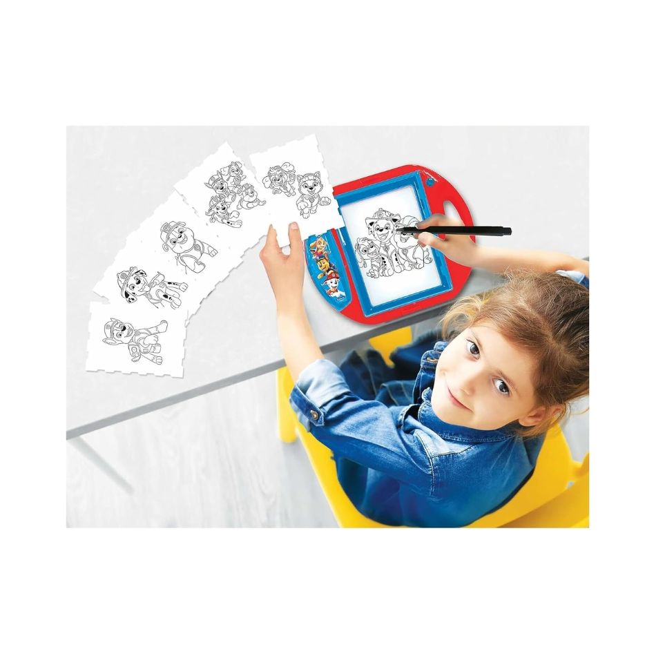 PAW PATROL LIGHT-UP DRAWING PROJECTOR WITH STENCILS & STAMPS CR310PA KOUREAS TOYS
