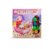 FOUR-SIDED FENCED RED POLKA DOT BASKETBALL POOL WITH 50 BALLS 0583562 - Image 2