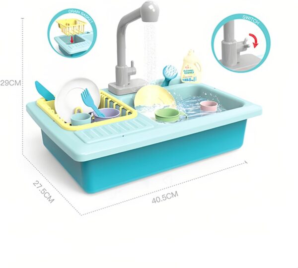 KITCHEN SINK WASH - UP 472524 KOUREAS TOYS