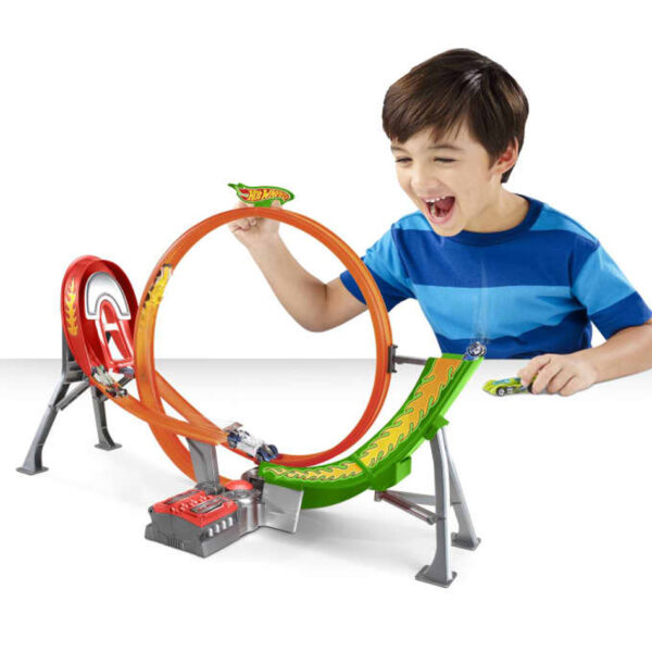 BRAND FCF18 HOT WHEELS POWER SHIFT RACEWAY KOUREAS TOYS