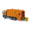 BRUDER 03760 MAN TGS GARBAGE TRUCK (ORANGE) - Image 2