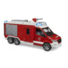 BRUDER 02680 MB SPRINTER FIRE SERVICE RESCUE VEHICLE WITH LIGHT AND SOUND MODULE - Image 5