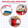 GOLDEN COFFEE MAKER, BURGER STAND,ORDER STAND SET 215170 - Image 3