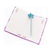 NICE 19036 GIRABRILLA FASHION DIARY MAGENTA STAR - Image 2