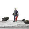 BRUDER 60100 FIREMAN WITH ACCESSORIES KOUREAS TOYS