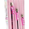 NICE 19025 GIRABRILLA UNICORN PUFFER PENCIL CASE 3 ZIP PINK - Image 2