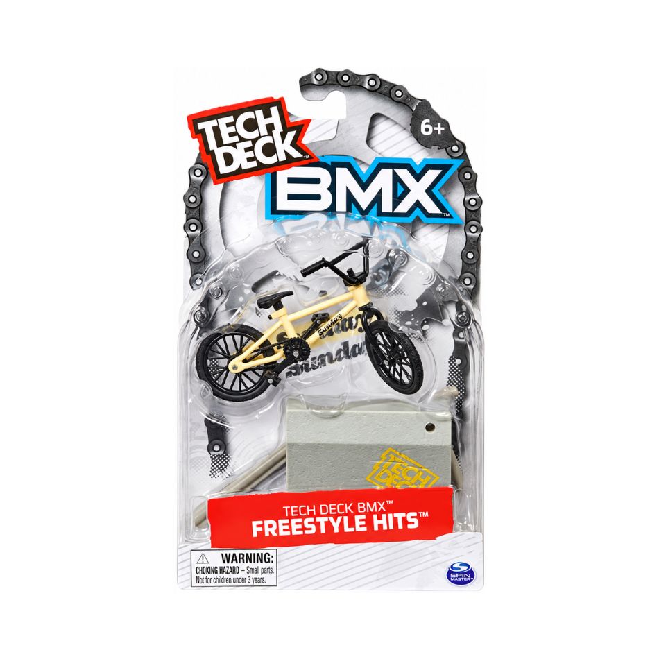 TECH DECK FREESTYLE HITS BMX – MINIATURE BIKE - ASSORTED DESIGNS KOUREAS TOYS