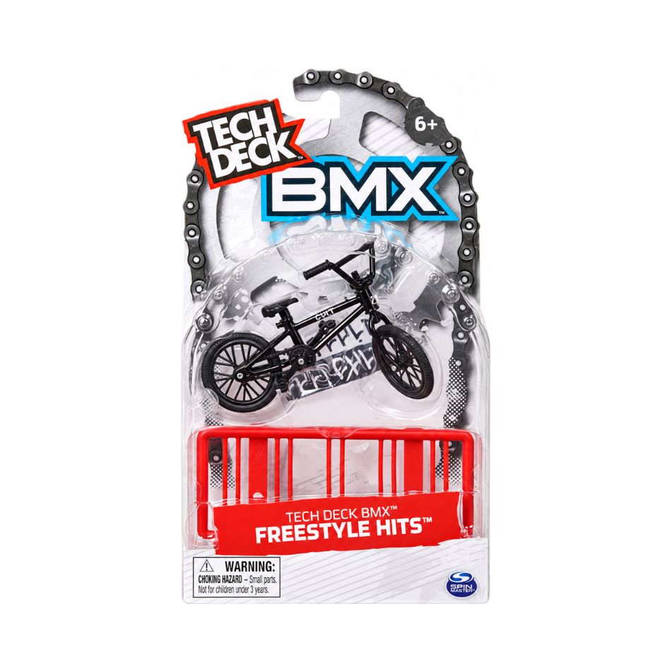 TECH DECK FREESTYLE HITS BMX – MINIATURE BIKE - ASSORTED DESIGNS KOUREAS TOYS