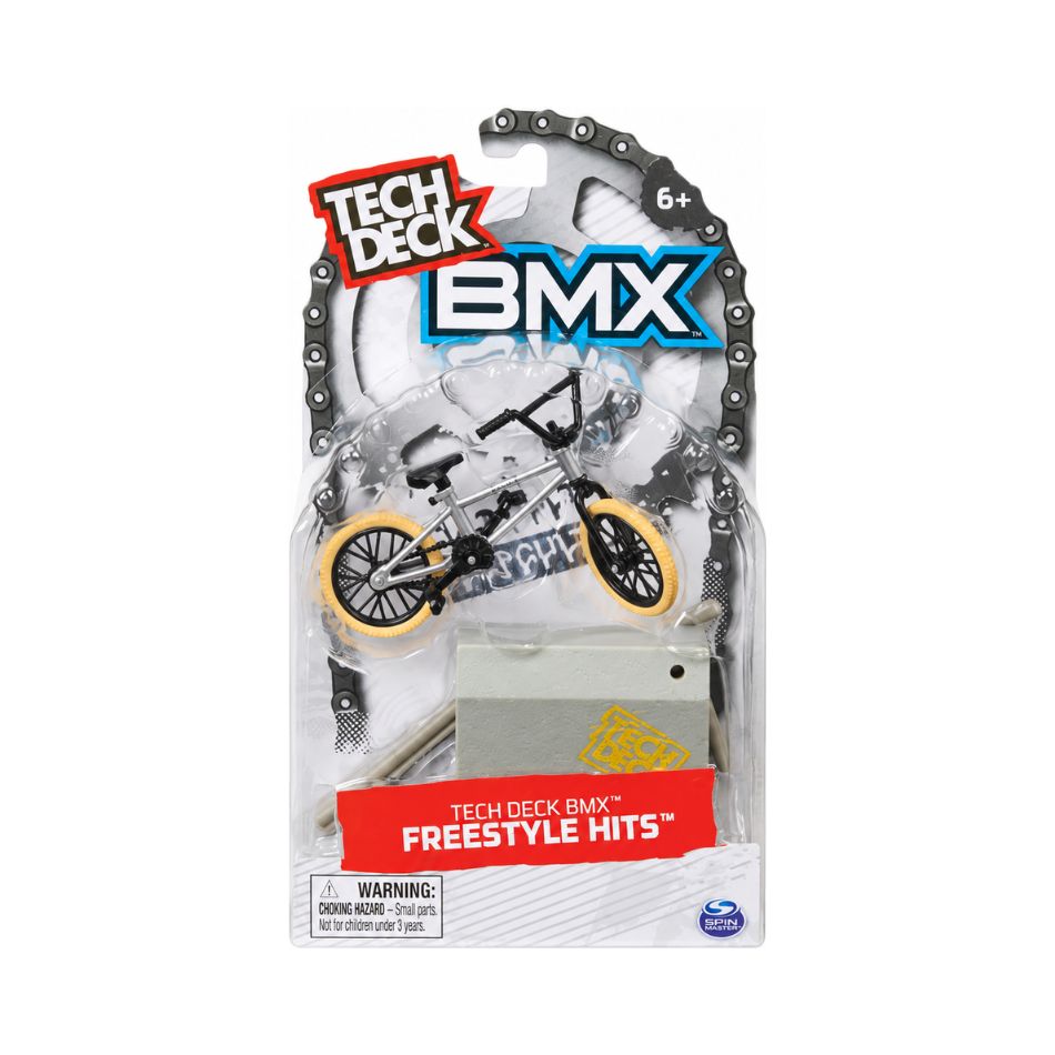 TECH DECK FREESTYLE HITS BMX – MINIATURE BIKE - ASSORTED DESIGNS KOUREAS TOYS