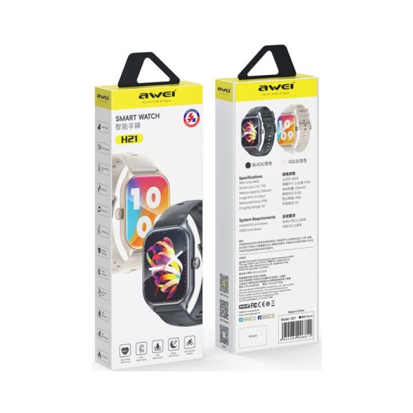 AWEI H21 SMARTWATCH BLACK KOUREAS TOYS