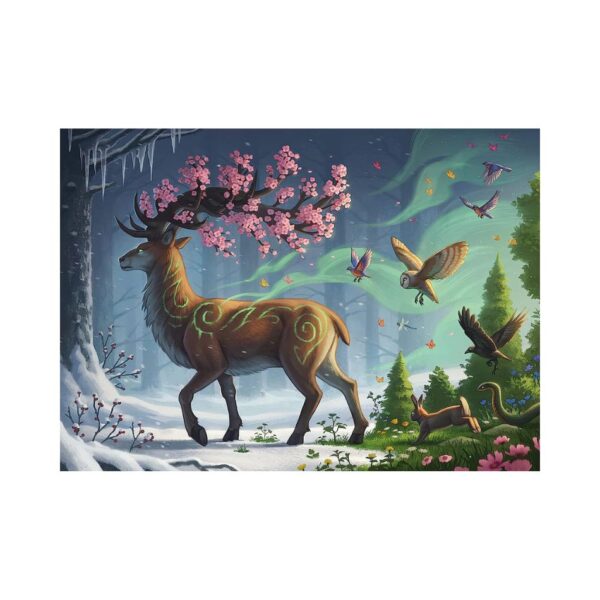 RAVENSBURGER 17385 1000 Pcs PUZZLE DEER KOUREAS TOYS