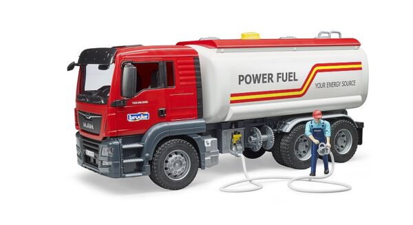 BRUDER 03775 MAN TGS TANK TRUCK KOUREAS TOYS
