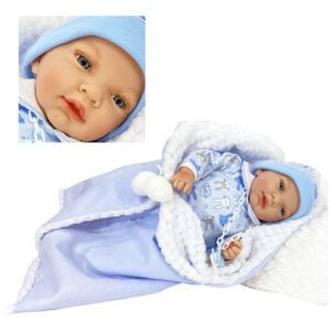 NINE D'ONIL BEBITO NANA DOLL BLUE KOUREAS TOYS