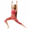 BRAND GXF07 BARBIE NEW PERFORMANCE MOVES PINK DYE PANTS RED HAIR CURVY DOLL - Image 5