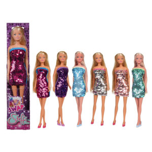 STEFFI LOVE SWAP DOLL WITH SEQUINS KOUREAS TOYS