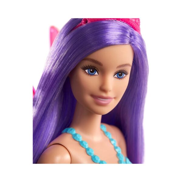 BRAND GXD59 BARBIE DREAMTOPIA FAIRY BALLERINA PURPLE HAIR KOUREAS TOYS