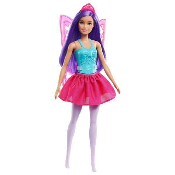 BRAND GXD59 BARBIE DREAMTOPIA FAIRY BALLERINA PURPLE HAIR KOUREAS TOYS