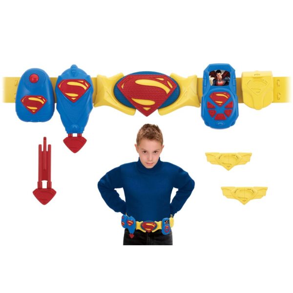 BRAND 63490 SUPERMAN ACTION GEAR UTILITY BELT KOUREAS TOYS
