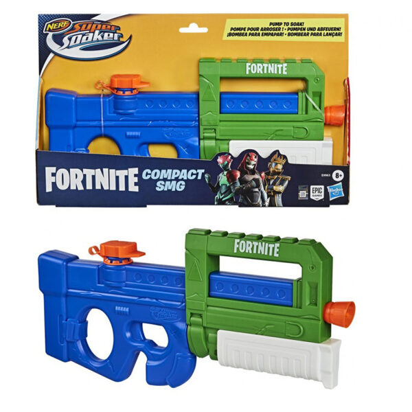 BRAND E9963 NERF SUPER SOAKER FORTNITE COMPACT SMG KOUREAS TOYS