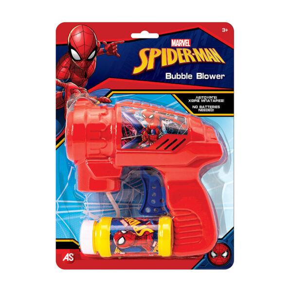 AS 01362 BUBBLE BLOWER MARVEL SPIDERMAN KOUREAS TOYS