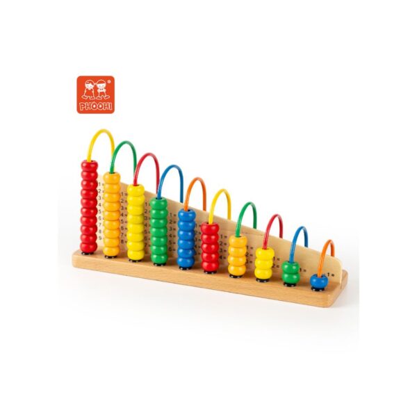 PHOOHI PH05S001 WOODEN ABACUS COUNTING NUMBER KOUREAS TOYS