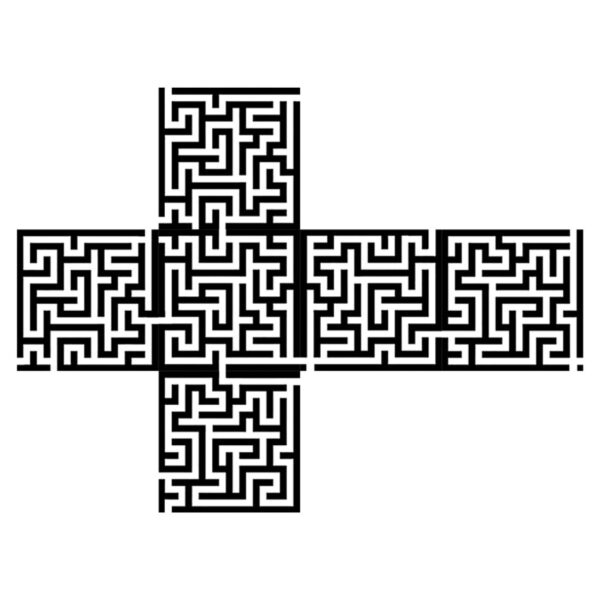 V-CUBE 3 FLAT MAZE GUBE KOUREAS TOYS