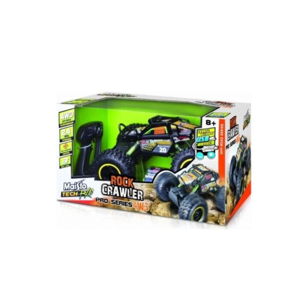 MAISTO TECH 81334 R/C ROCK CRAWLER PRO SERIES 4WS KOUREAS TOYS