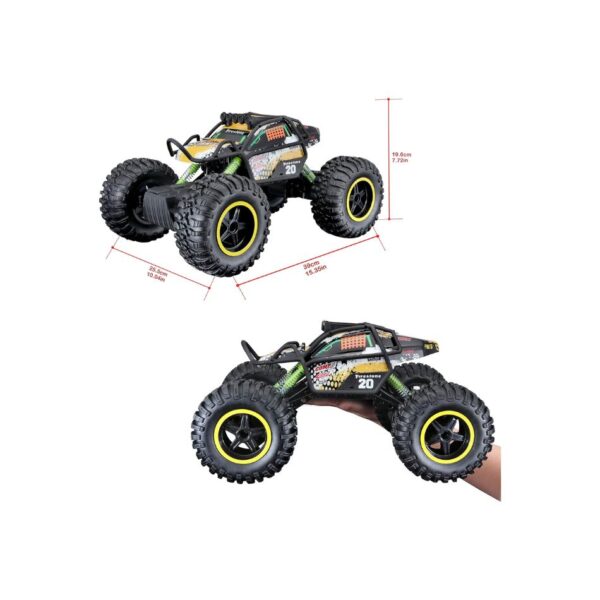 MAISTO TECH 81334 R/C ROCK CRAWLER PRO SERIES 4WS KOUREAS TOYS