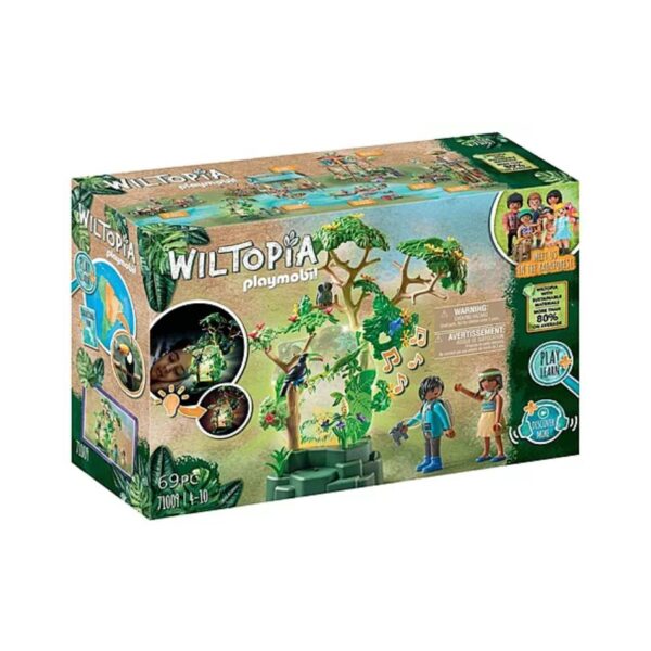 PLAYMOBIL 71009 WILTOPIA - ILLUMINATED TROPICAL TREE AND EXPLORERS KOUREAS TOYS