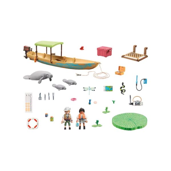 PLAYMOBIL 71010 WILTOPIA - RIVERBOAT TRIP ON THE AMAZON KOUREAS TOYS