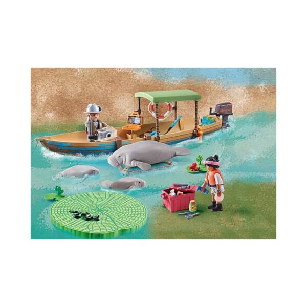 PLAYMOBIL 71010 WILTOPIA - RIVERBOAT TRIP ON THE AMAZON KOUREAS TOYS