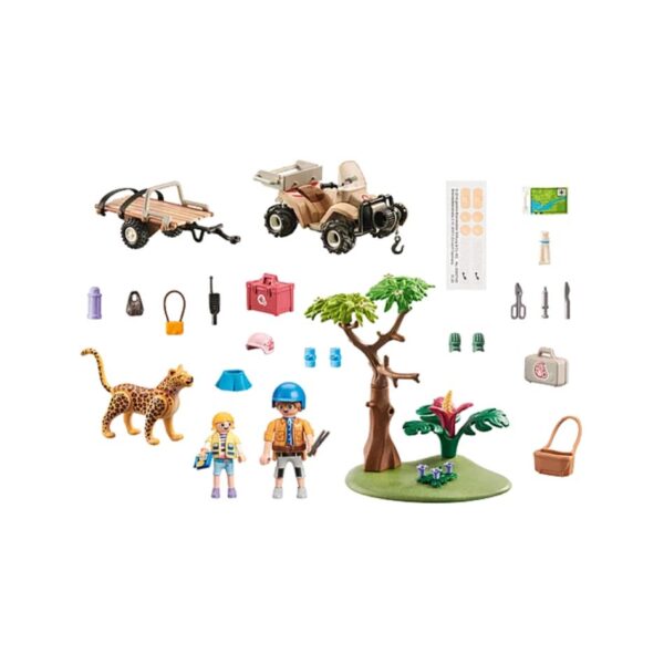 PLAYMOBIL 71011 WILTOPIA - ANIMAL CAREGIVERS WITH EXPLORATION VEHICLE KOUREAS TOYS