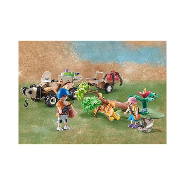PLAYMOBIL 71011 WILTOPIA - ANIMAL CAREGIVERS WITH EXPLORATION VEHICLE KOUREAS TOYS