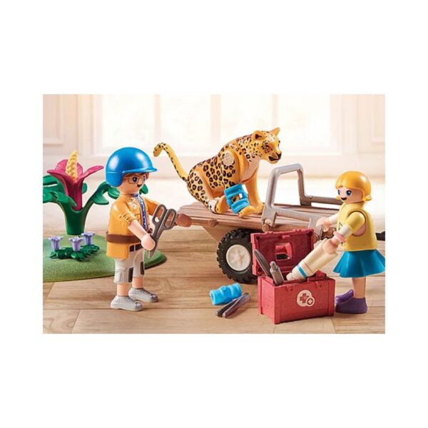 PLAYMOBIL 71011 WILTOPIA - ANIMAL CAREGIVERS WITH EXPLORATION VEHICLE KOUREAS TOYS