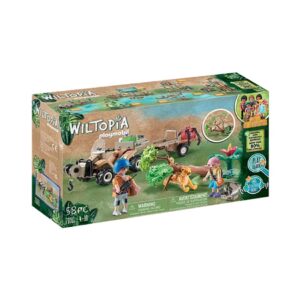 PLAYMOBIL 71011 WILTOPIA - ANIMAL CAREGIVERS WITH EXPLORATION VEHICLE KOUREAS TOYS