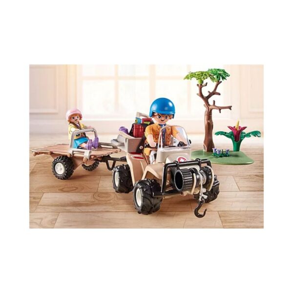 PLAYMOBIL 71011 WILTOPIA - ANIMAL CAREGIVERS WITH EXPLORATION VEHICLE KOUREAS TOYS