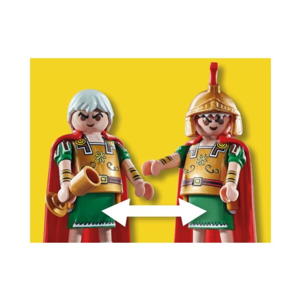 PLAYMOBIL 71015 ASTERIX: SCENE OF THE ROMAN CENTURION KOUREAS TOYS