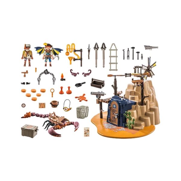 PLAYMOBIL 71024 SAL'AHARI SANDS - SECRET BASE WITH GIANT SCORPION KOUREAS TOYS