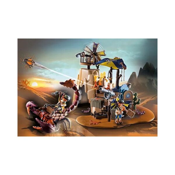 PLAYMOBIL 71024 SAL'AHARI SANDS - SECRET BASE WITH GIANT SCORPION KOUREAS TOYS