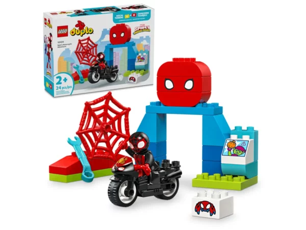 LEGO® 10424 DUPLO® SPIN'S MOTORCYCLE ADVENTURE KOUREAS TOYS