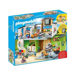 PLAYMOBIL 9453 FURNISHED SCHOOL BUILDING KOUREAS TOYS