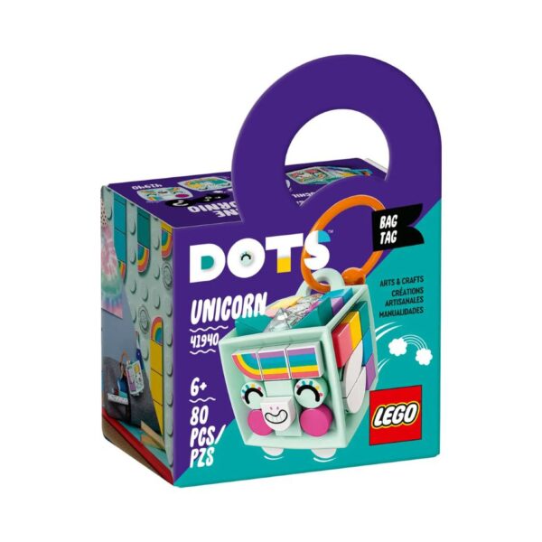 LEGO® 41940 DOTS BAG TAG UNICORN KOUREAS TOYS