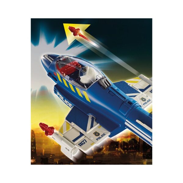PLAYMOBIL 70780 DRONE CHASE BY POLICE JET KOUREAS TOYS