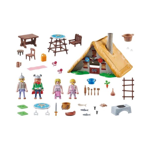 PLAYMOBIL 70932 ASTERIX: THE HUT OF CHIEF MAJESTIX KOUREAS TOYS